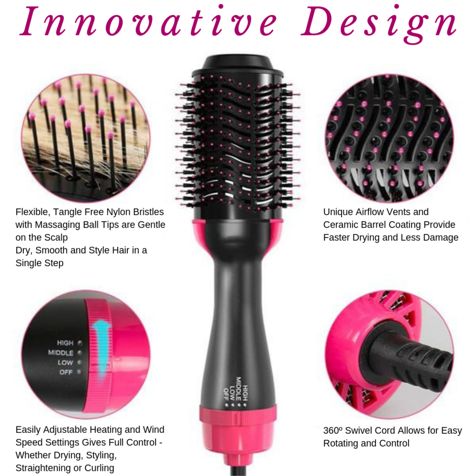 best hot air brush for damaged hair