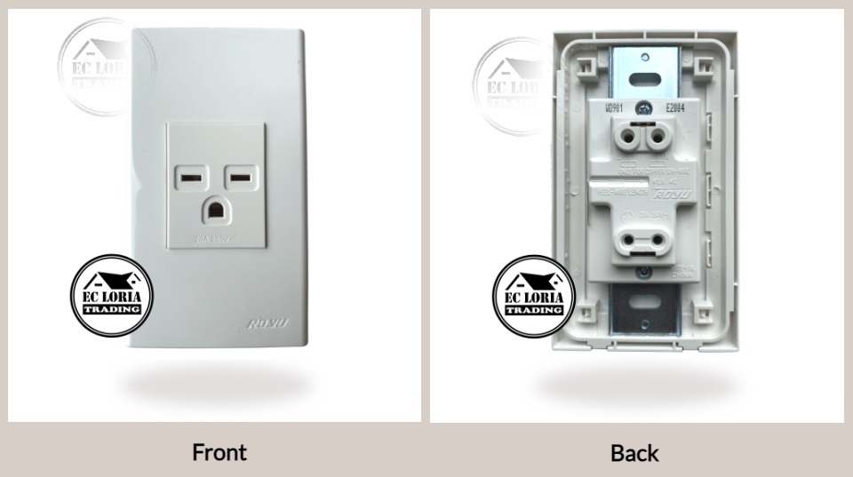Royu 1 Gang Aircon Outlet Set – Top-Most Hardware & Construction