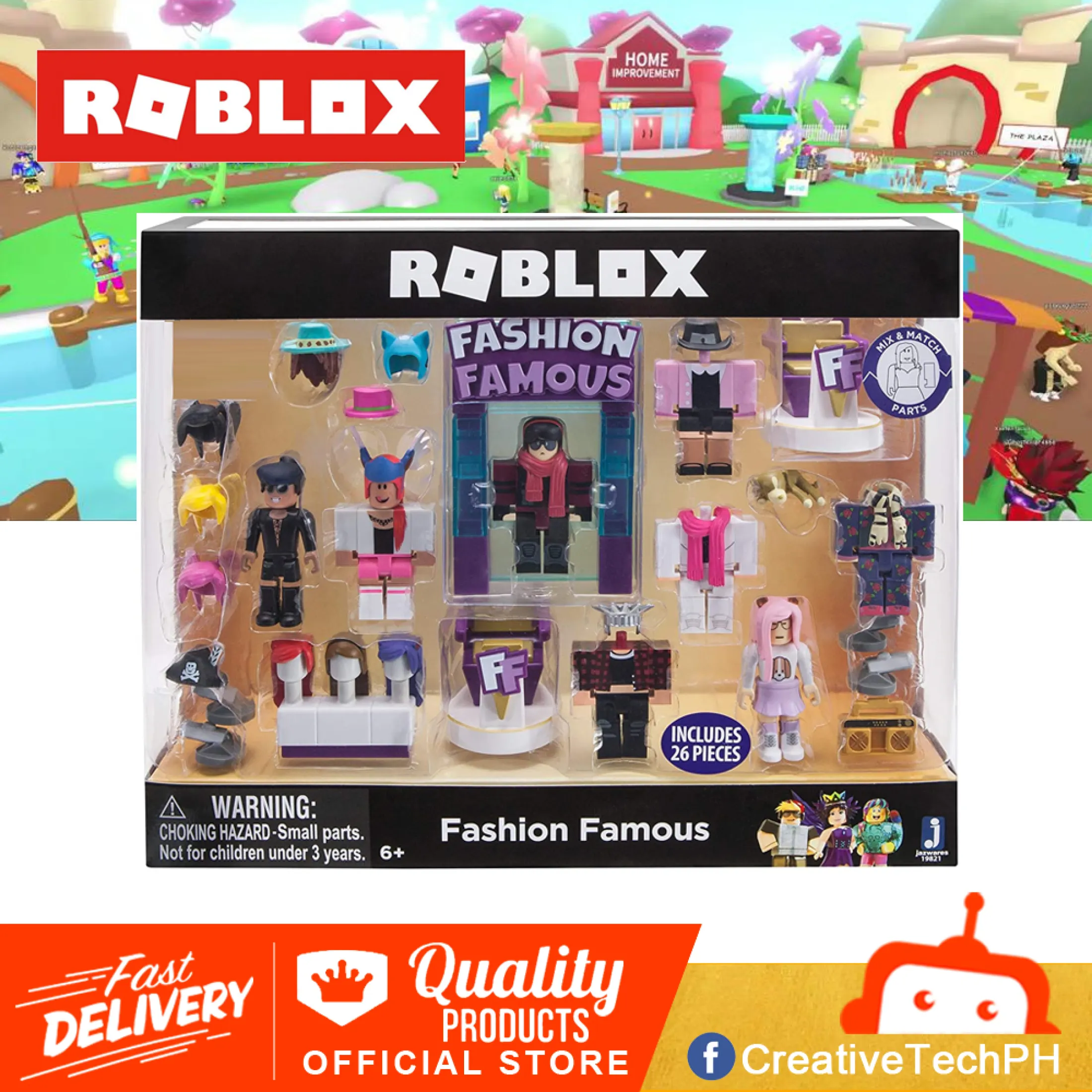 Roblox Fashion Famous Celebrity Collection Fashion Famous Playset Lazada Ph - frozen roblox fashion famous