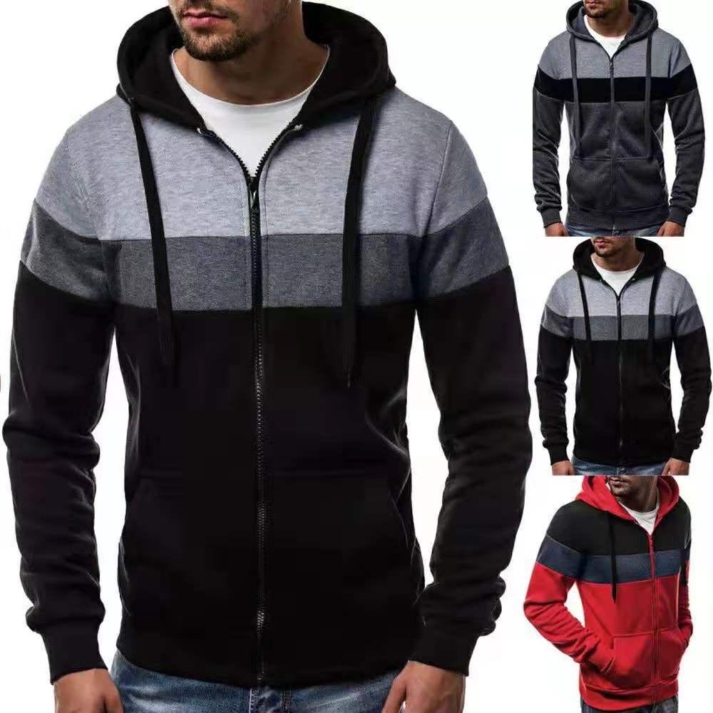 hooded zipper jacket