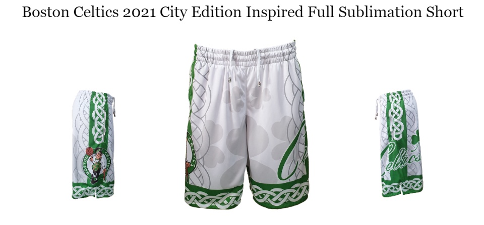 boston celtics city edition shorts