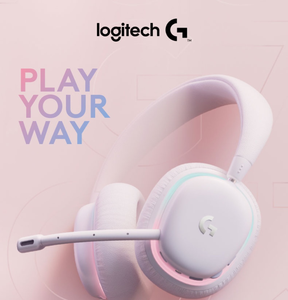 Logitech G735 Aurora Collection Wireless Over-Ear Gaming Headset LIGHTSYNC  RGB 97855168351
