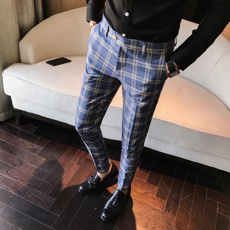 plaid checkered pants mens