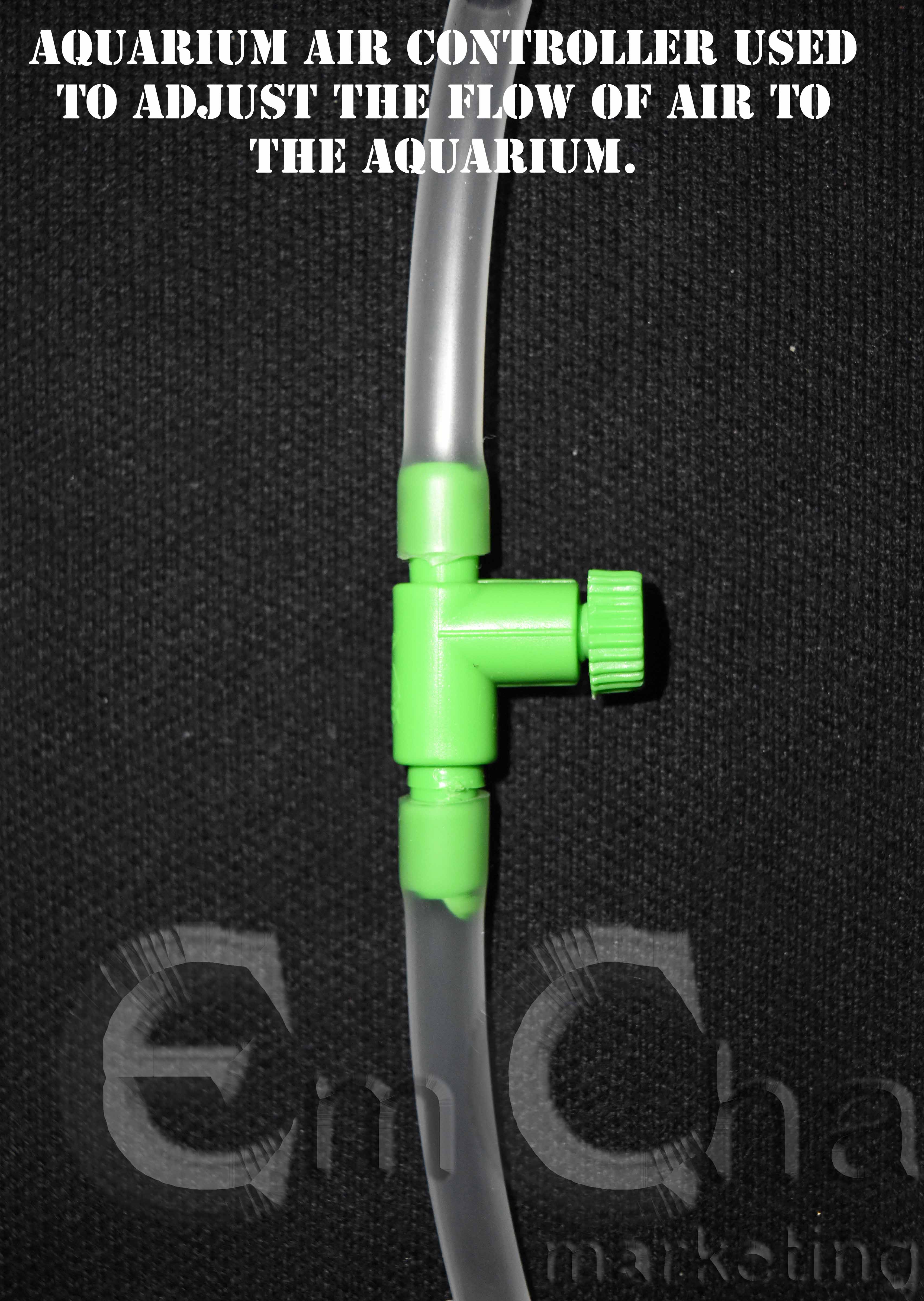 10 Pieces Aquarium Air Controller Valve Version 1 Straight Line
