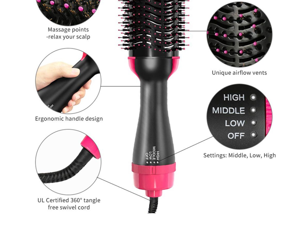 4 in 1 hair straightener