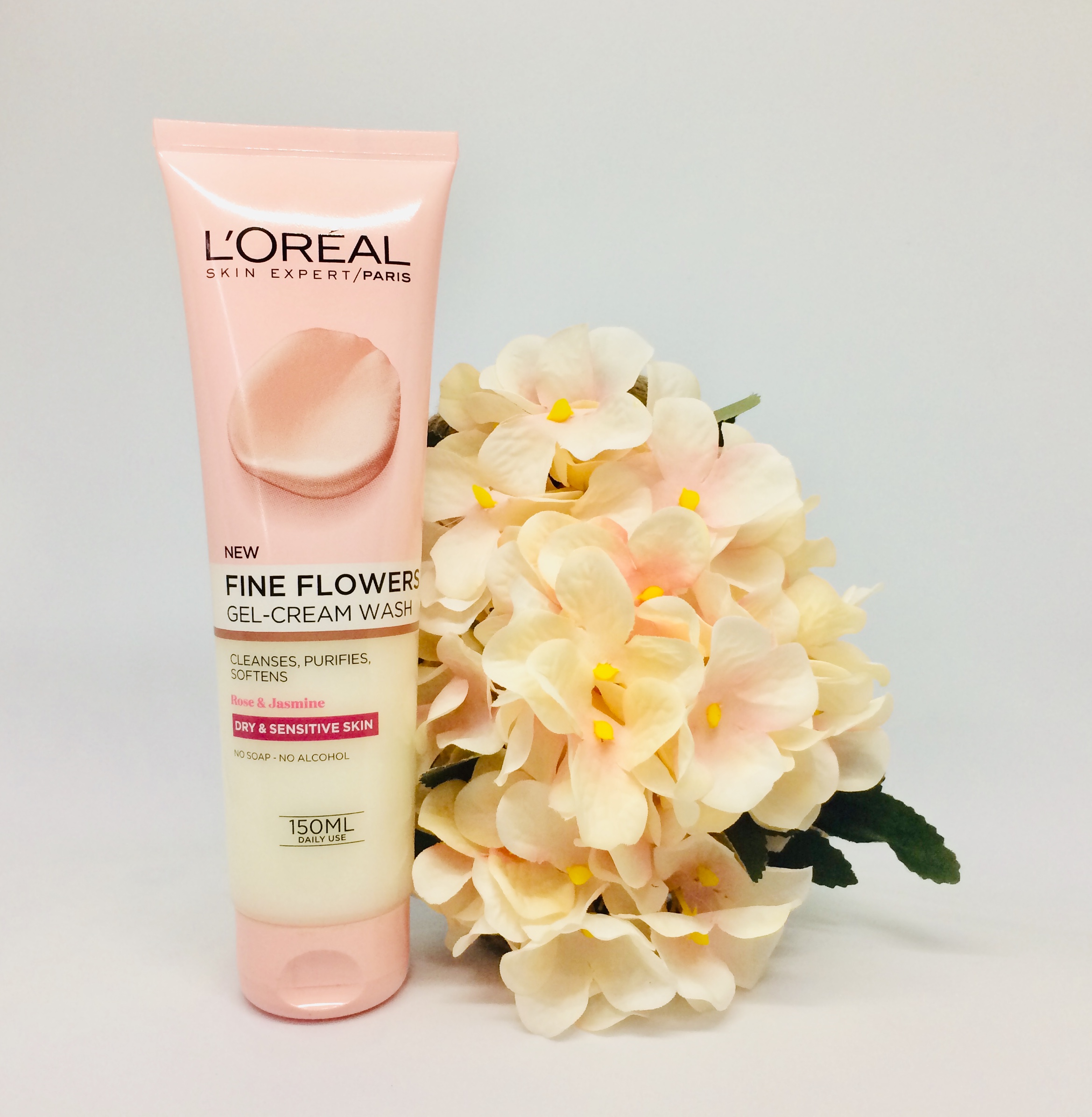 loreal fine flowers cleansing cream