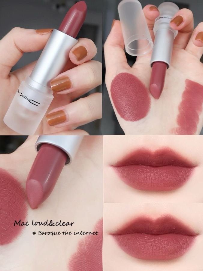 mac lipstick baroque the internet