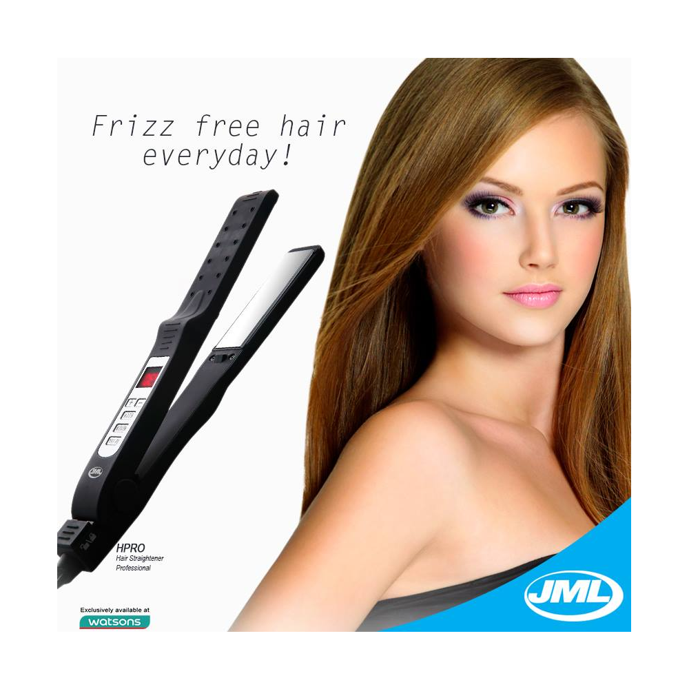 jml pro ceramic hair straightener