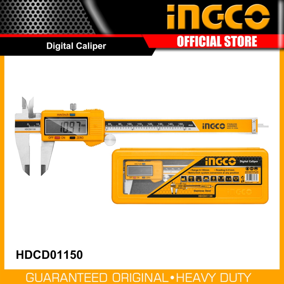 CALIBRE DIGITAL 0-150MM INGCO HDCD01150