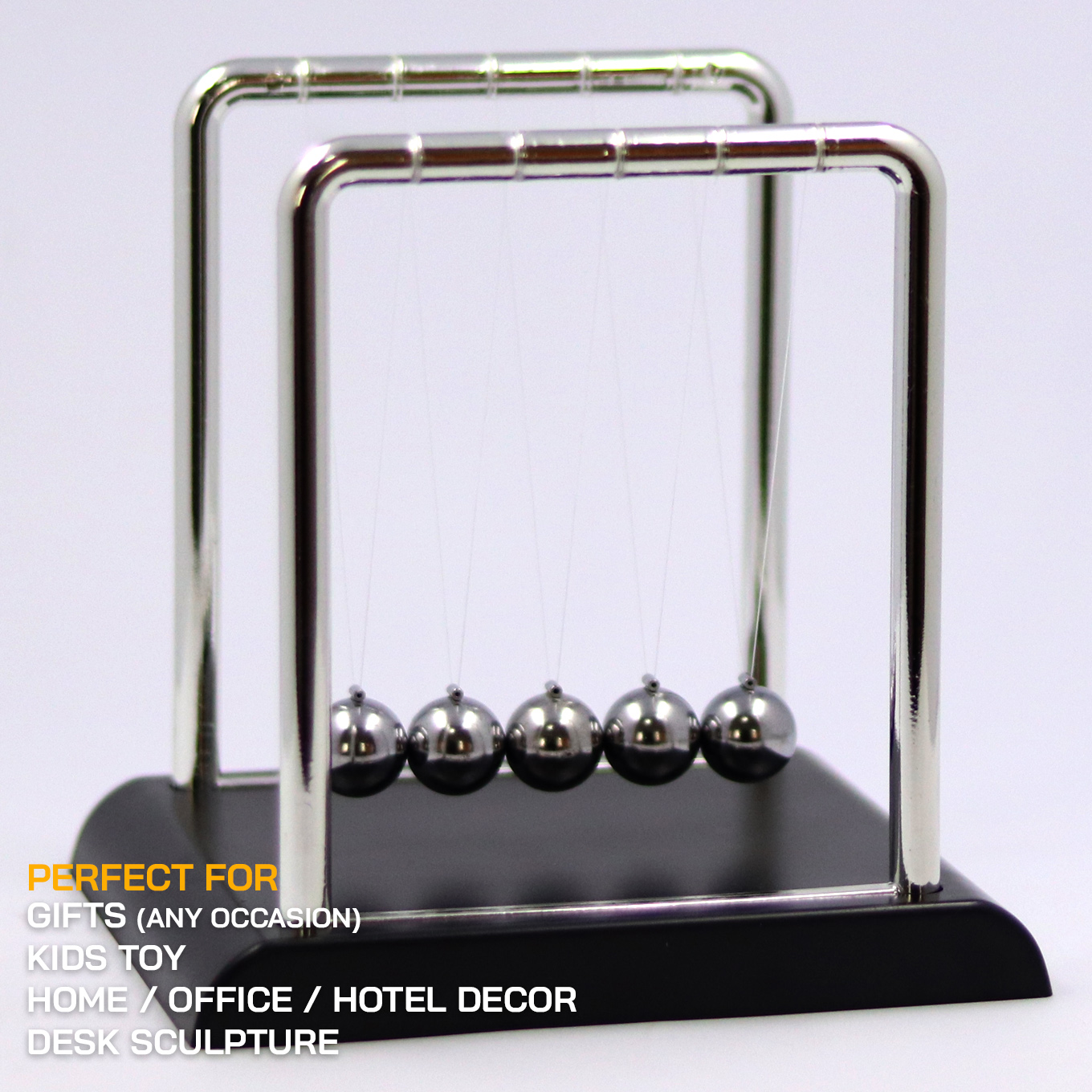 kinetic orbital newton cradle balance ball