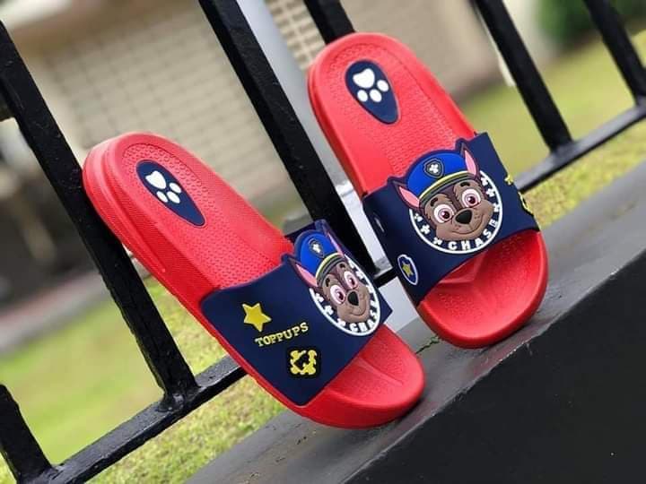 paw patrol slide sandals