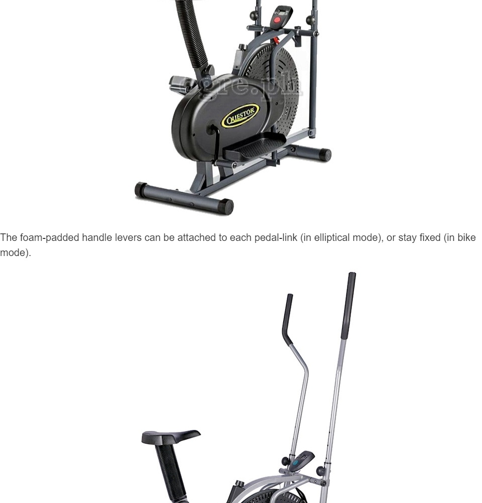 Questor ST 2018A Orbitrac Elliptical Trainer with Saddle Lazada PH