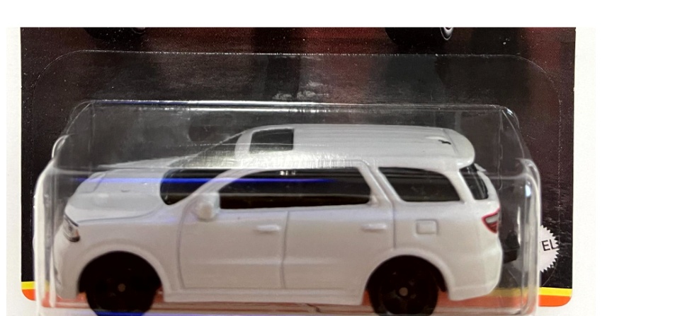 Matchbox Dodge 2011 Dodge Charger Pursuit White Durango