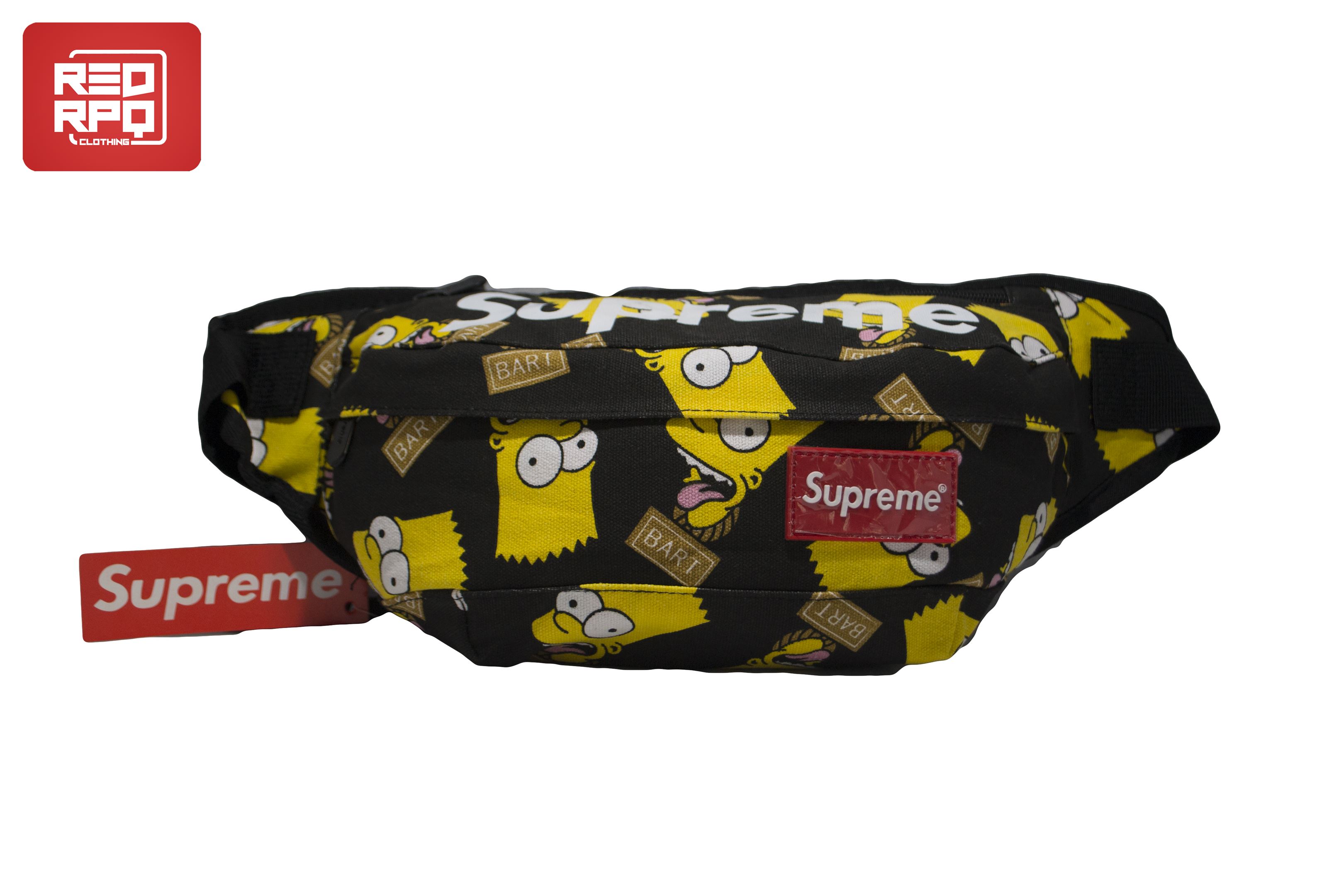 supreme simpsons fanny pack