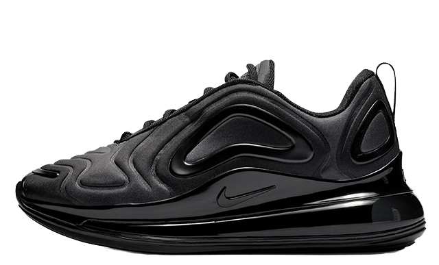 nike air max 720 zwart