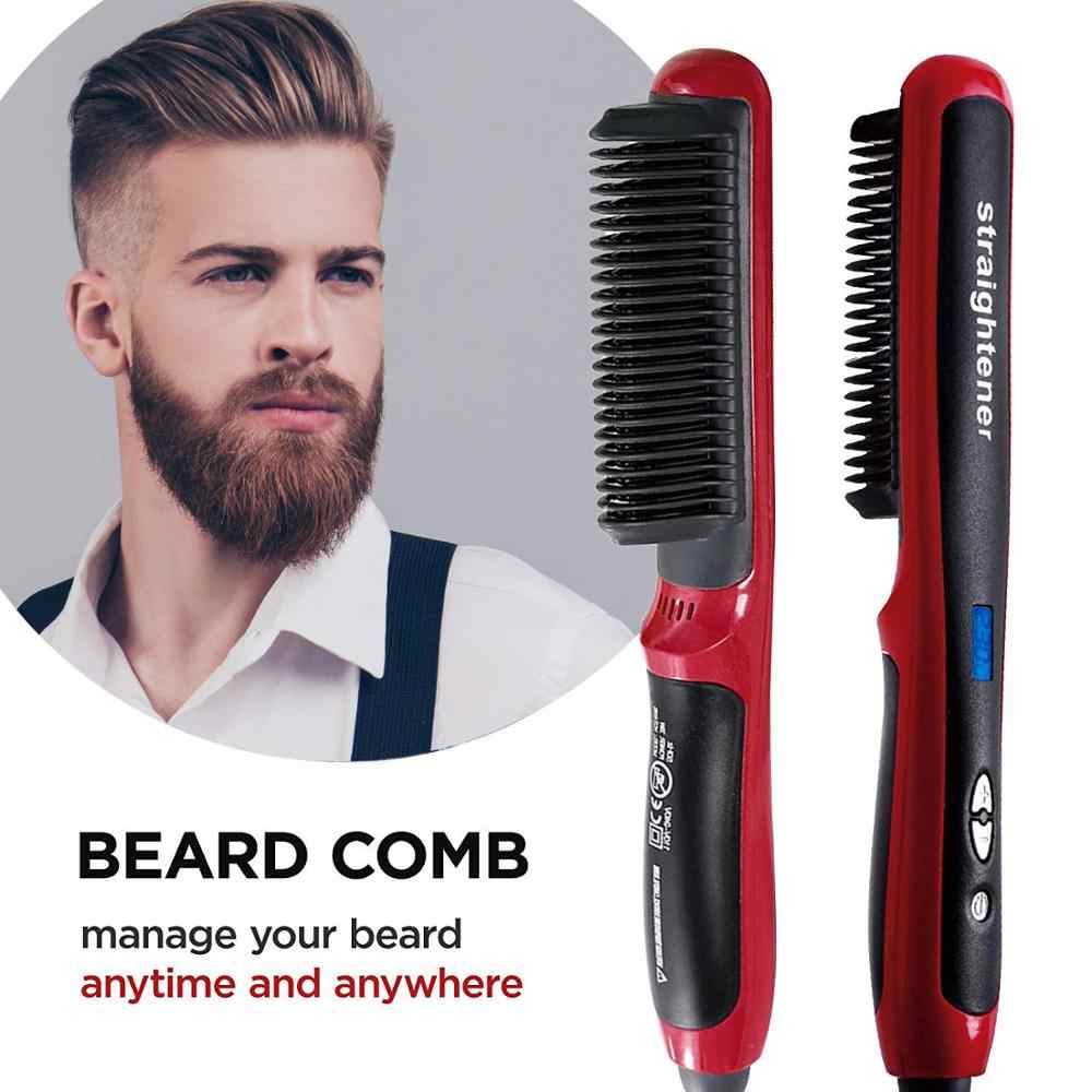 hair and beard straightening comb