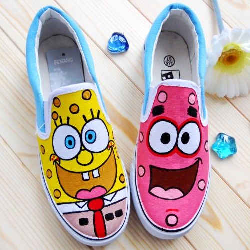 spongebob and patrick sneakers