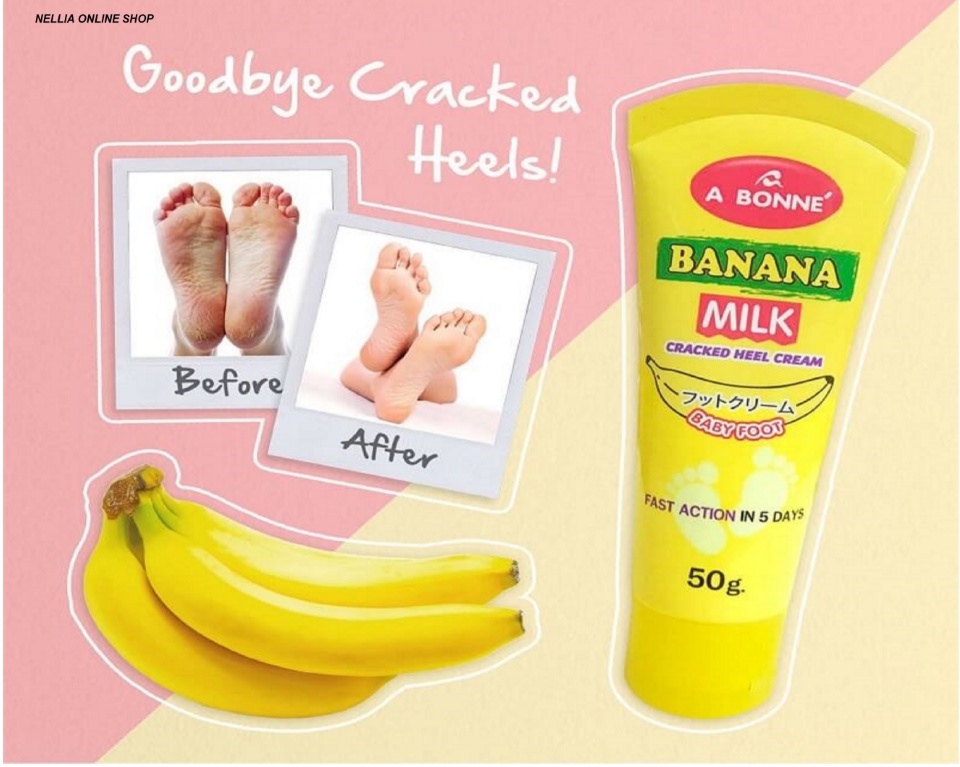Aichun Beauty Baby Foot Banana Milk Cracked Heel Cream Fcca