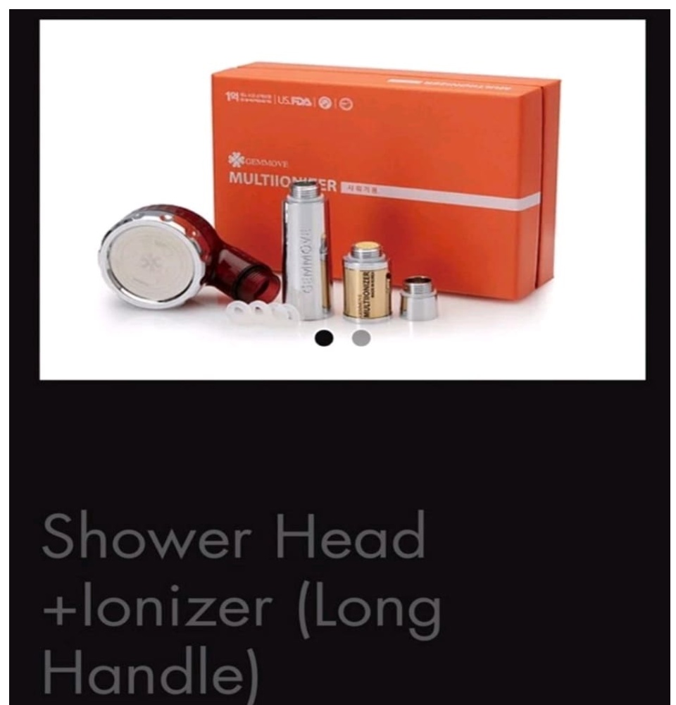 GEMMOVE MULTIーIONIZER (Shower head) Multi-Ionizer Shower Head | My Gemma USA GEMMOVE