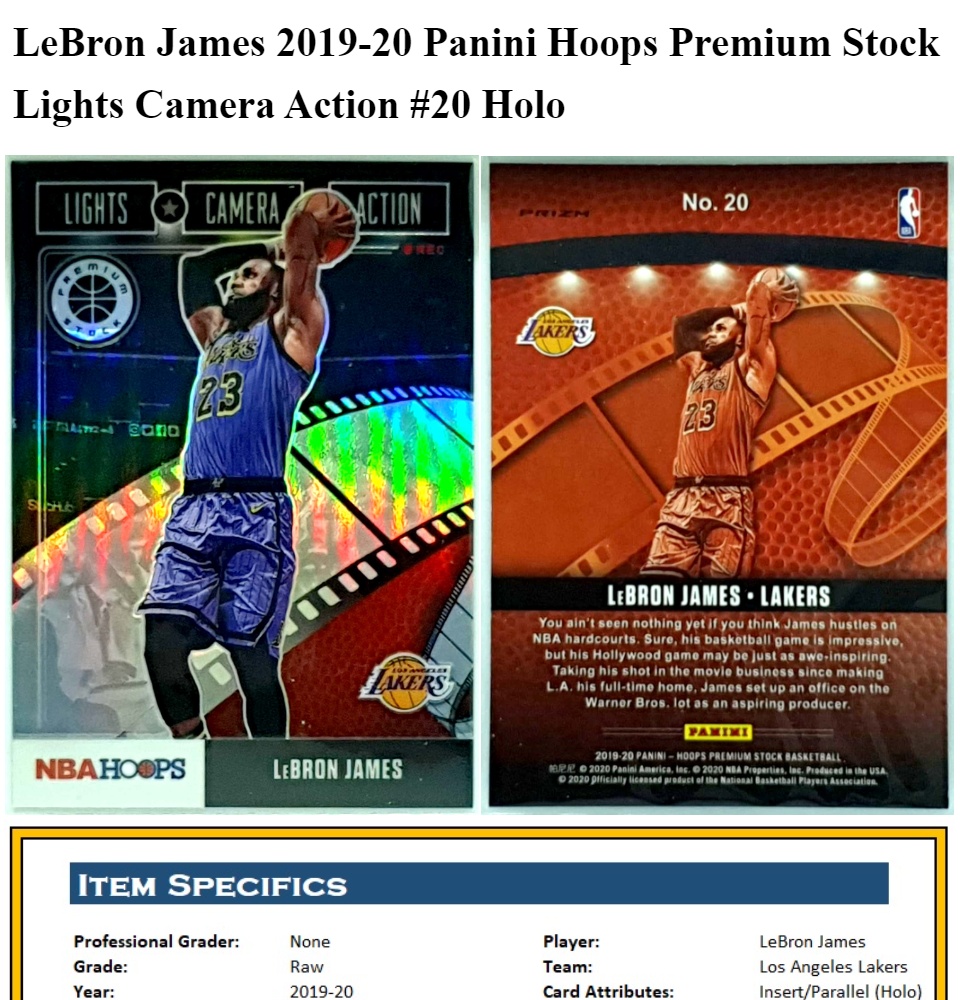 lebron james lights camera action