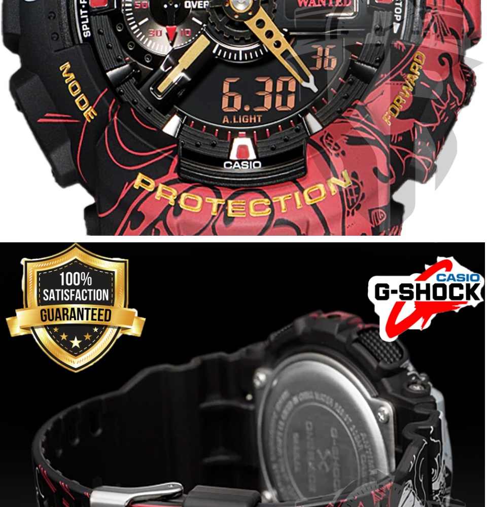 Relógio G-Shock GA-110JOP-1A4DR *Collab ONE PIECE