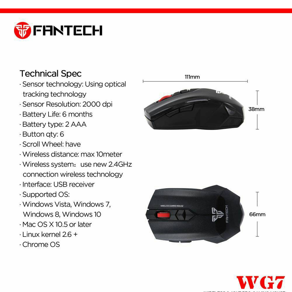Image result for Fantech WG7