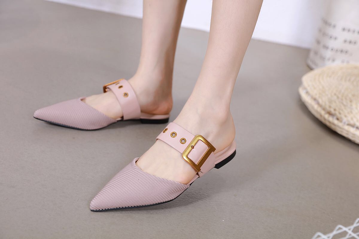 flat half shoes for women 089 