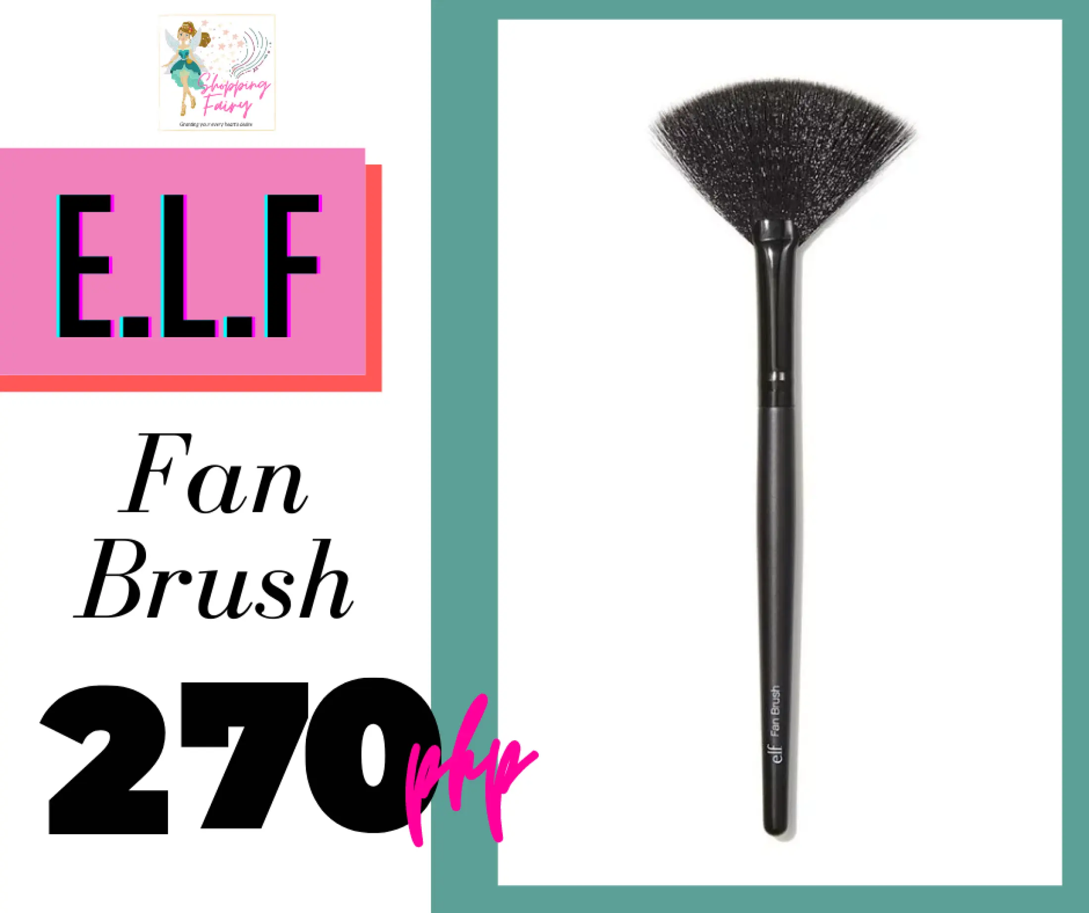 Elf Cosmetics Fan Brush Buy Sell Online Makeup Brushes Sets With Cheap Price Lazada Ph