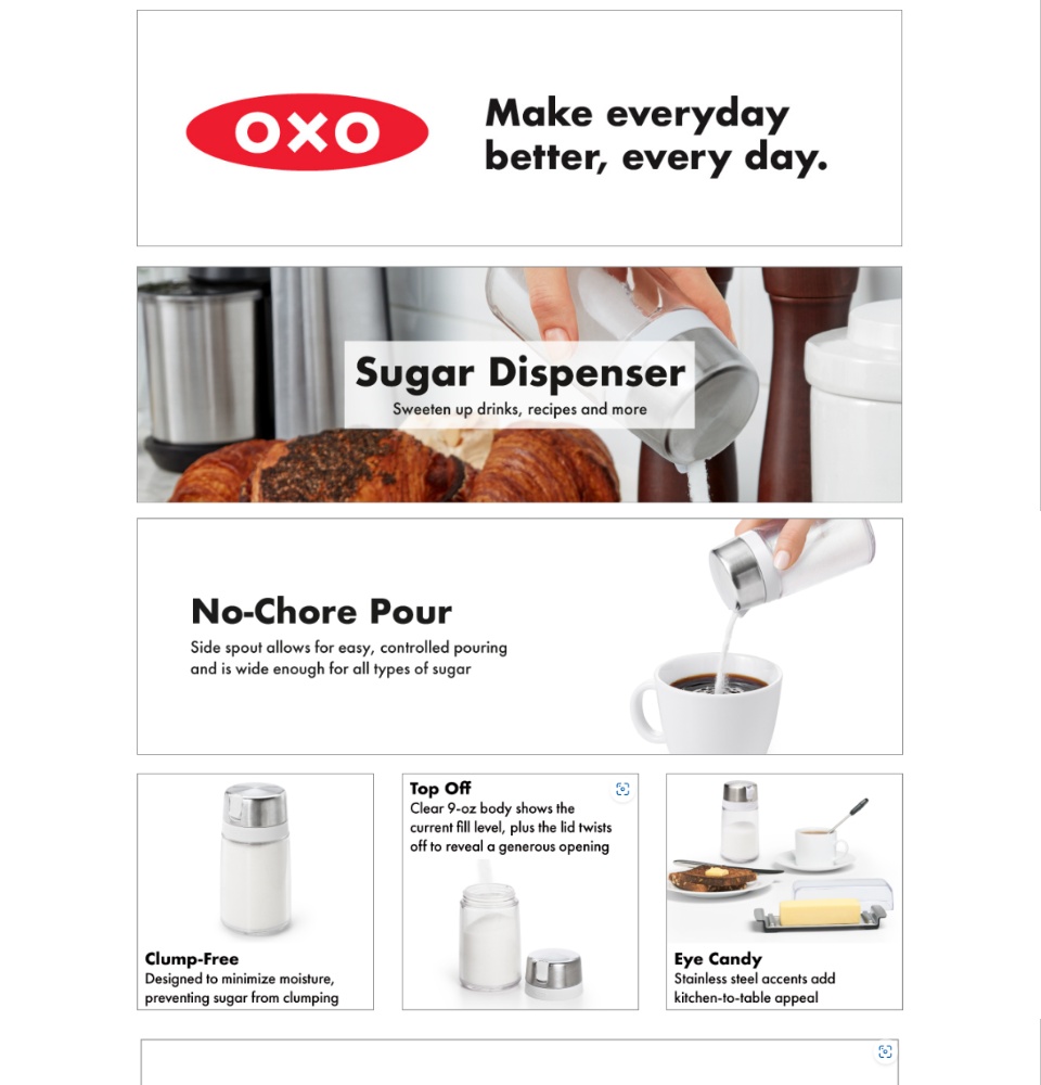Oxo Sugar Dispenser