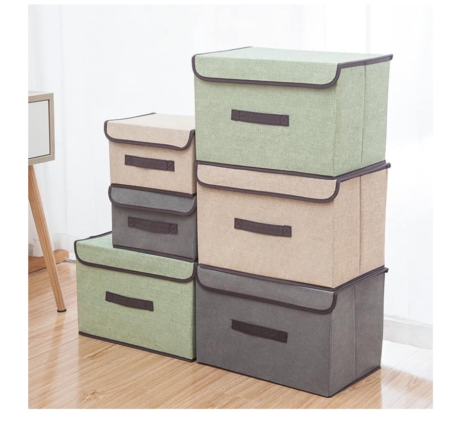 fabric toy storage boxes