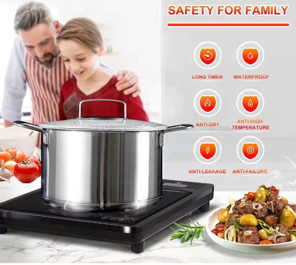 JL II Hot Pot Heating Stove Touchpad Stir-fry Dish Cooking ...