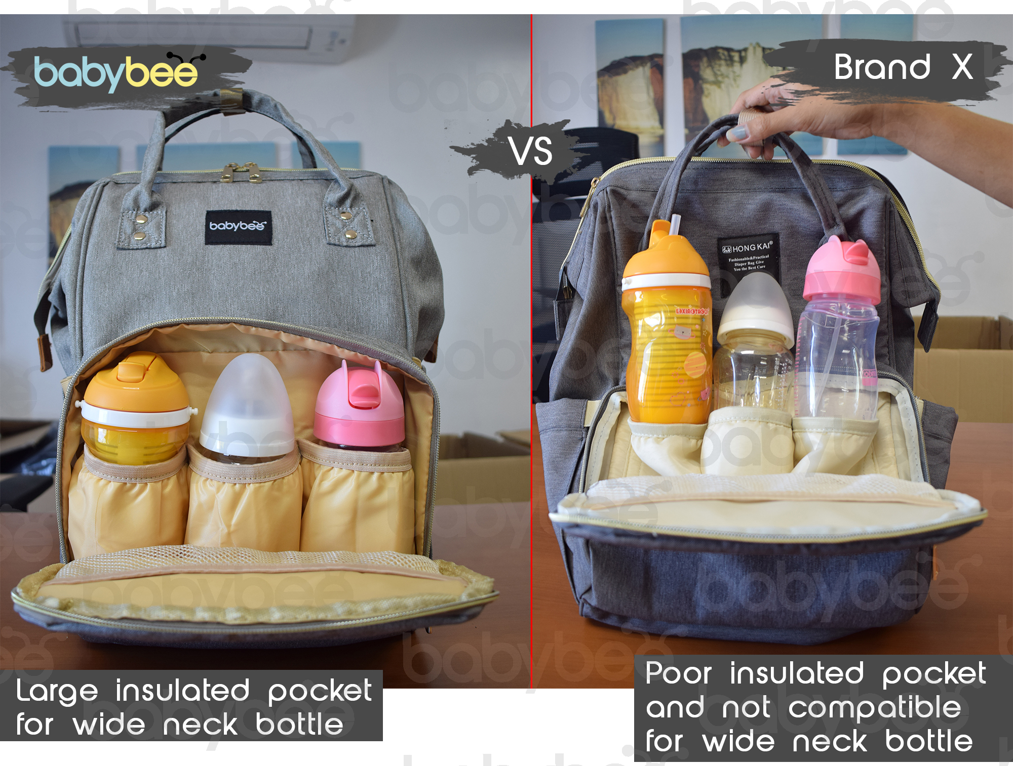 babybee diaper bag