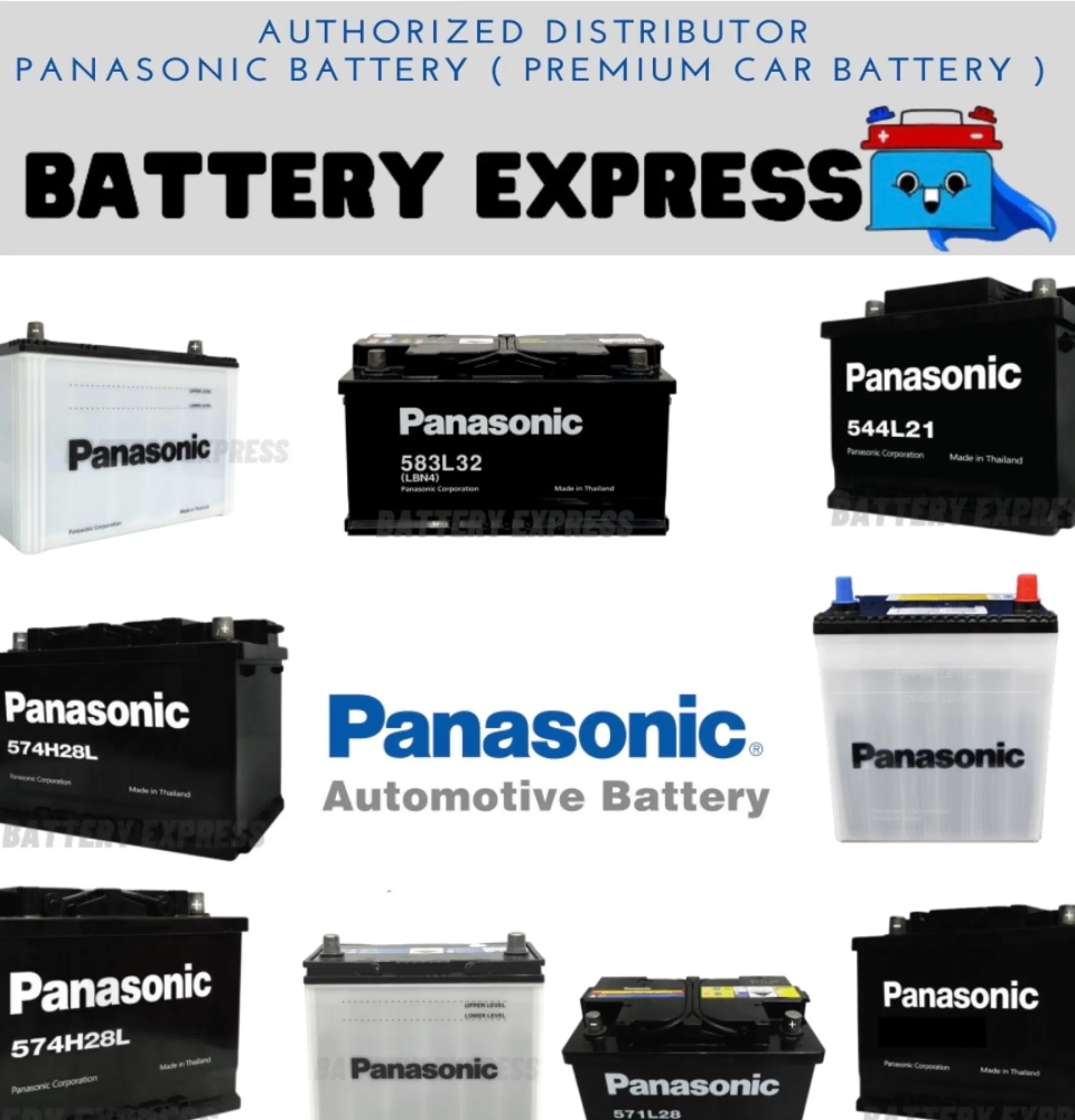 Panasonic Din55 Din60 Car Battery Maintenance Free Lazada Ph