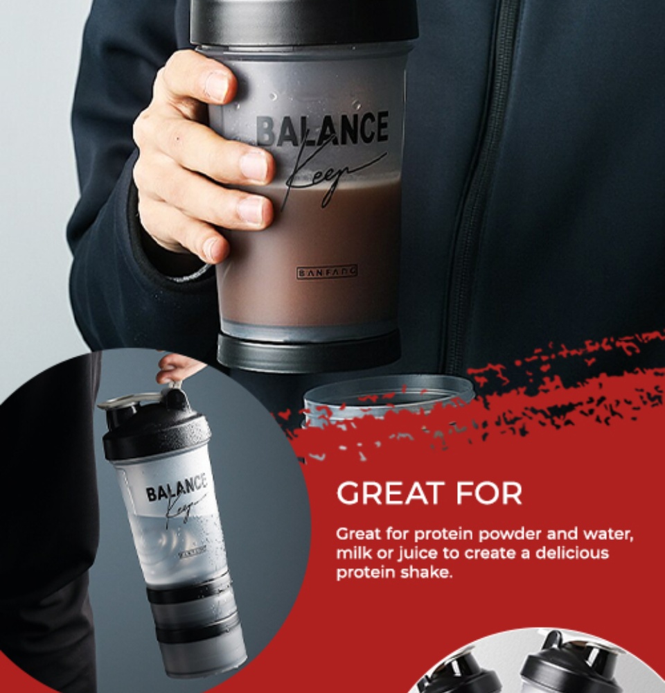 Sports Shaker Water Cup With Small Metal Stirring Ball, Protein Mixing  Water Bottle For Sports, Fitness - Temu United Arab Emirates