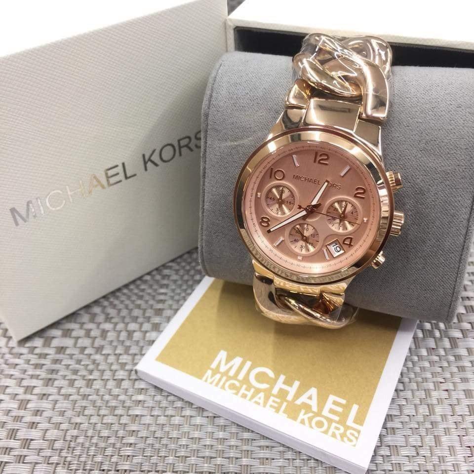 mk twisted rose gold