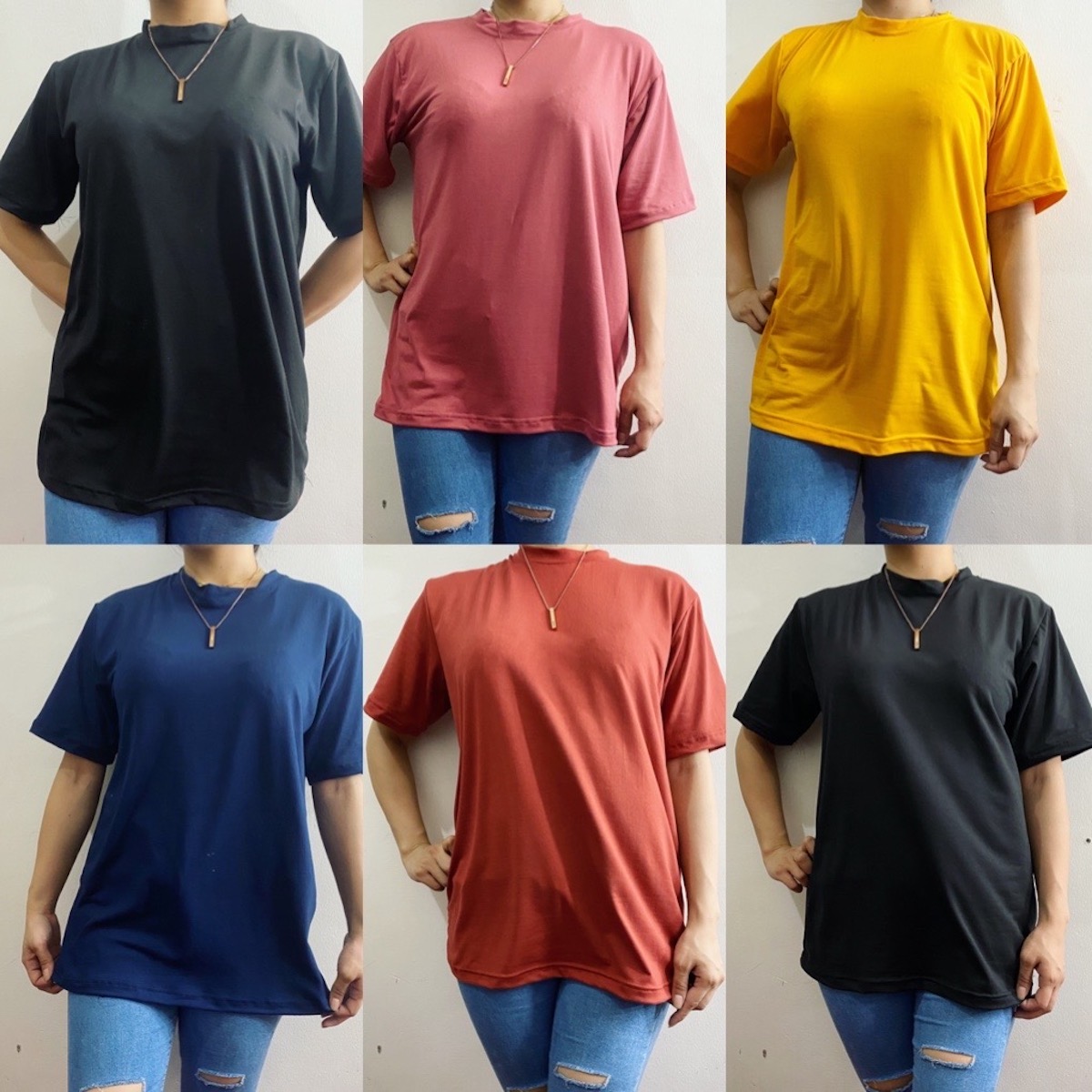 oversized plain shirt