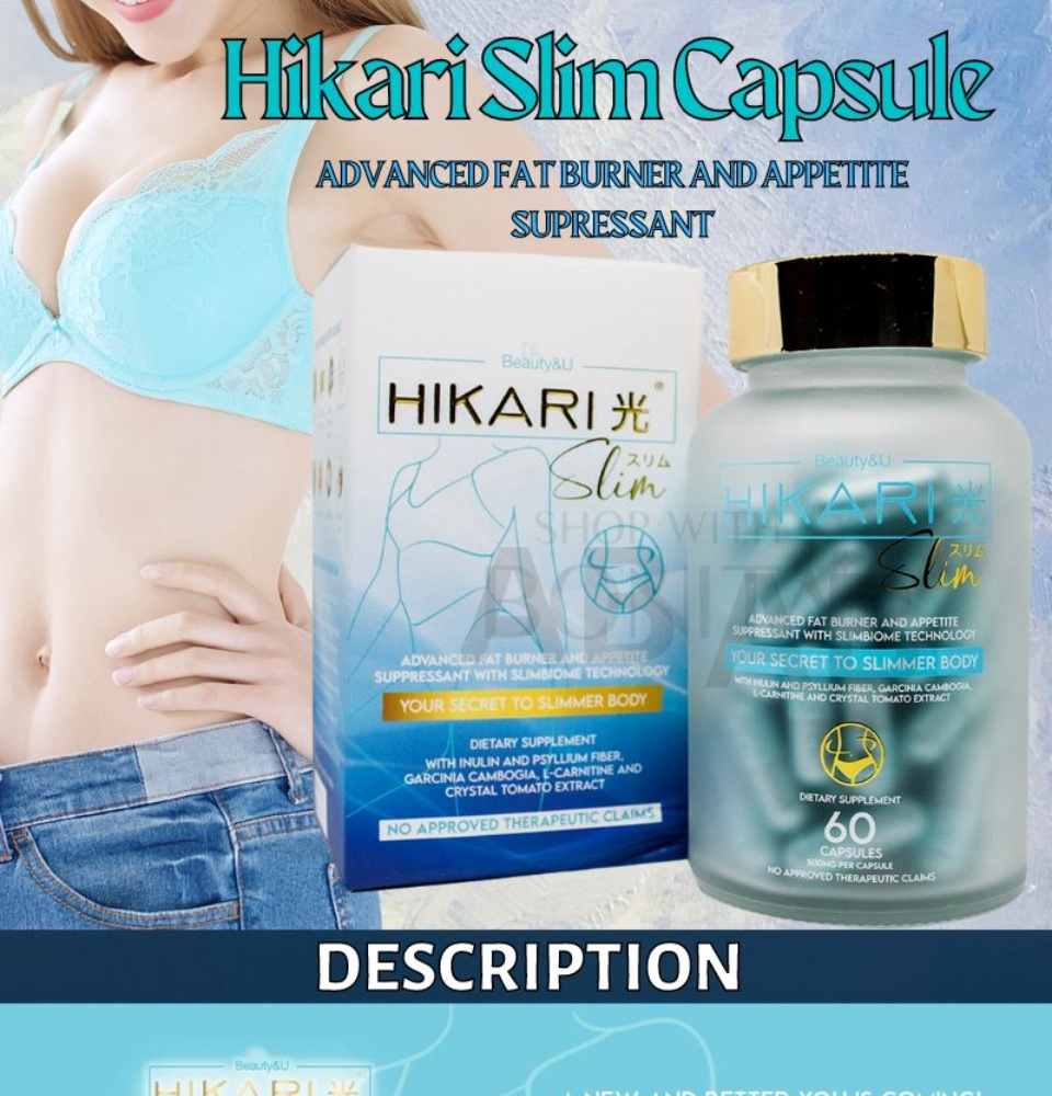 Appetite Suppressant Slimming Capsules