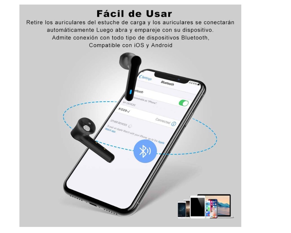 Kungix best sale audífonos bluetooth