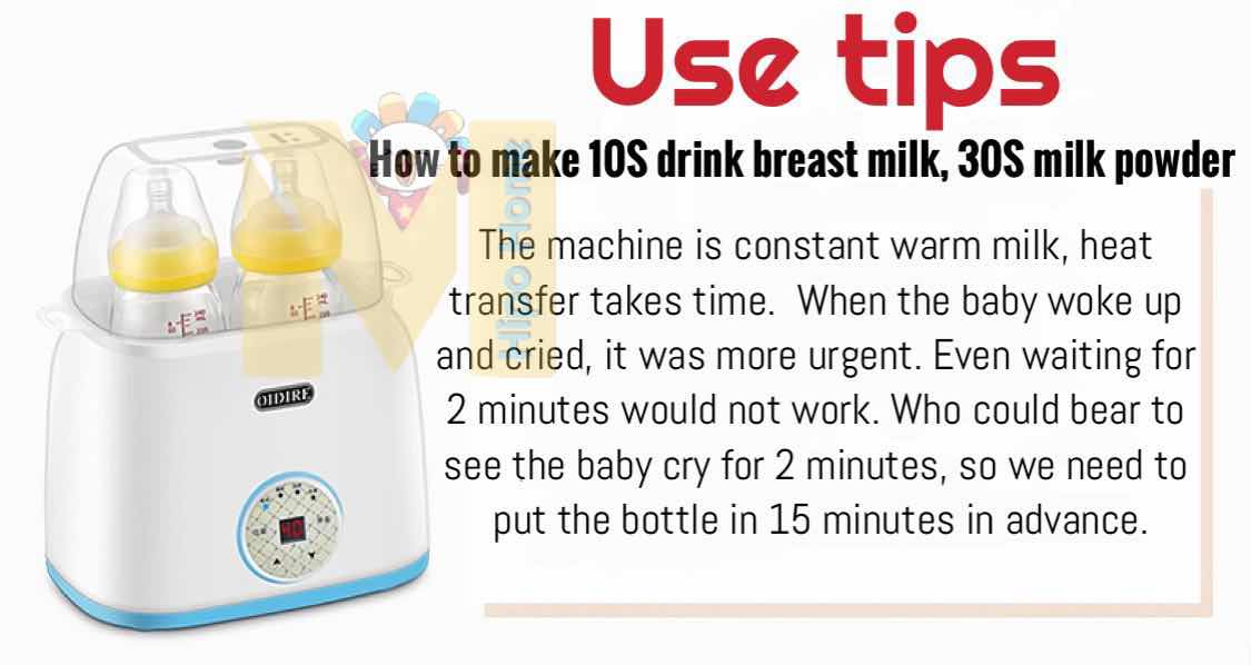 oidire milk warmer