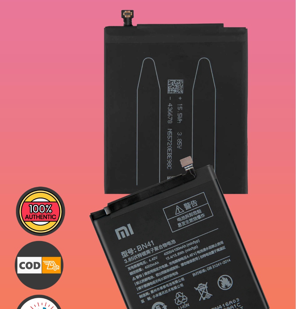 XIAOMI Redmi Note Battery (100% Original Battery) Model: BN41