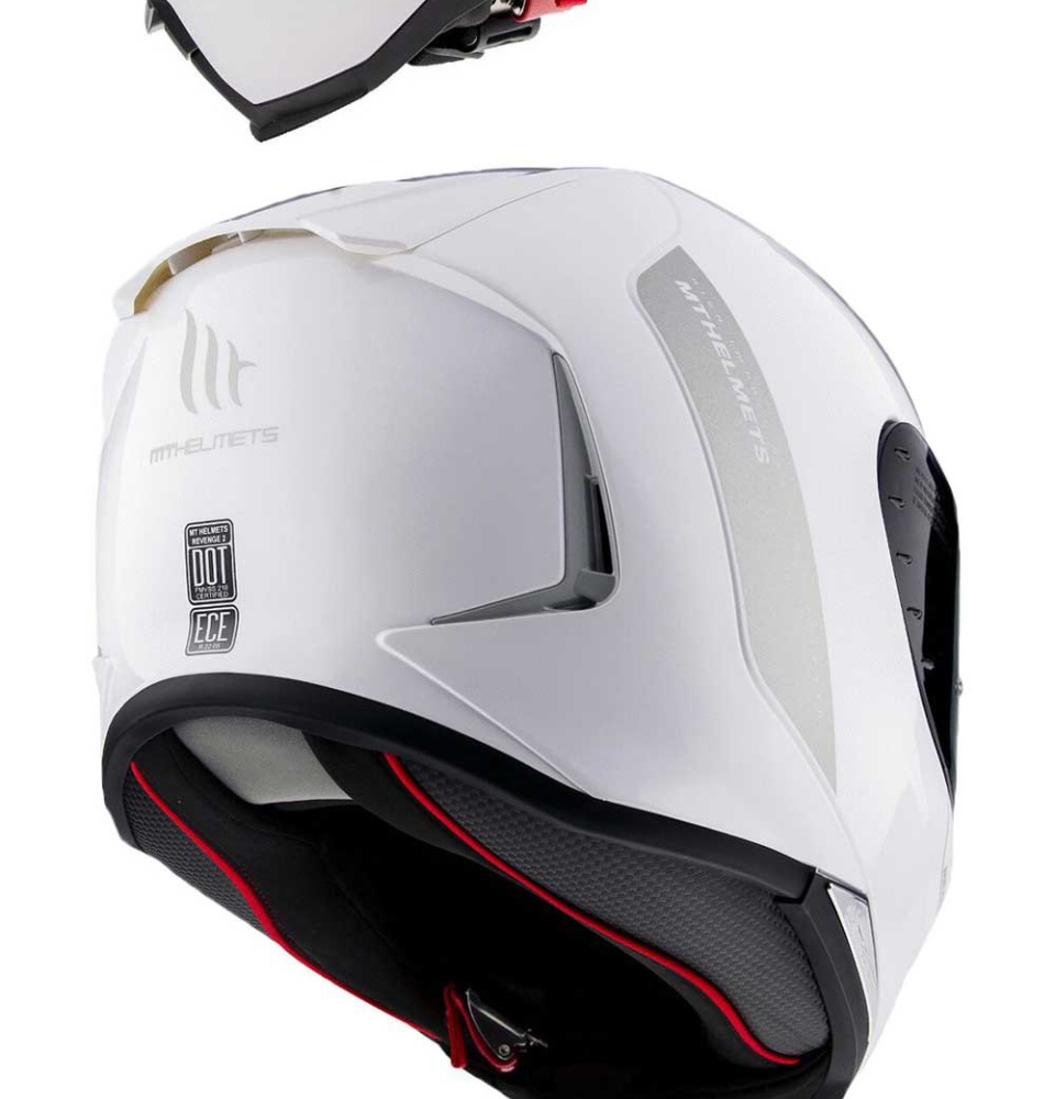 MT Helmets Revenge 2 Solid Full Face Helmet White desde 80,49