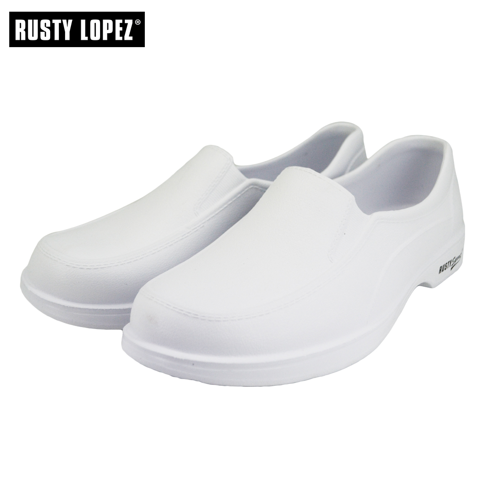 white vinyl shoes