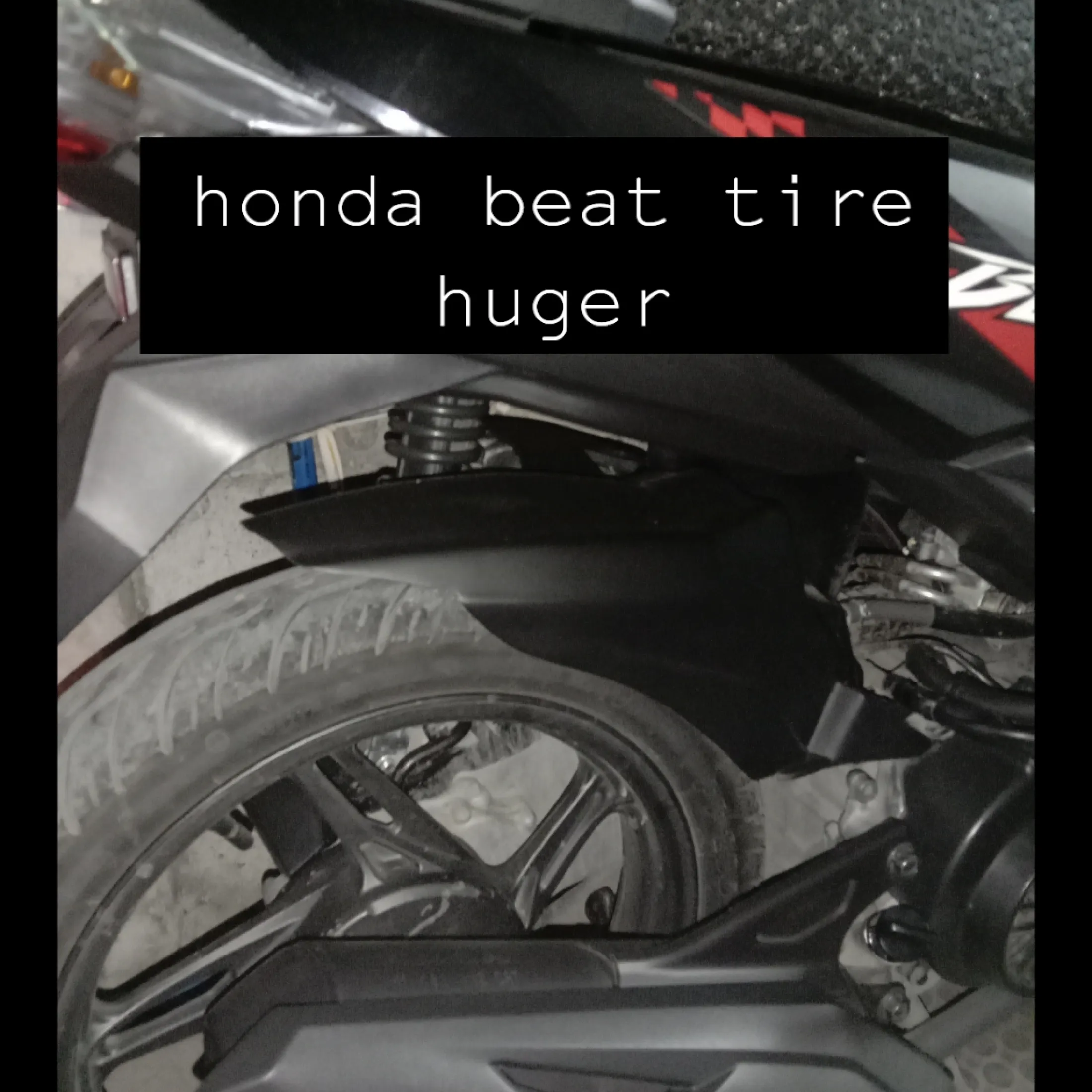 honda beat mudguard