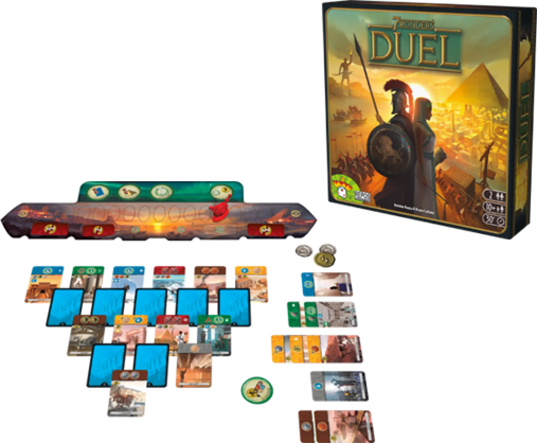 7 Wonders Duel Card Drafting Set Collection Lazada Ph