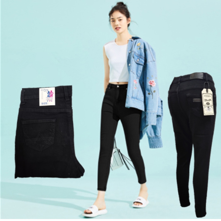 denim black skinny jeans