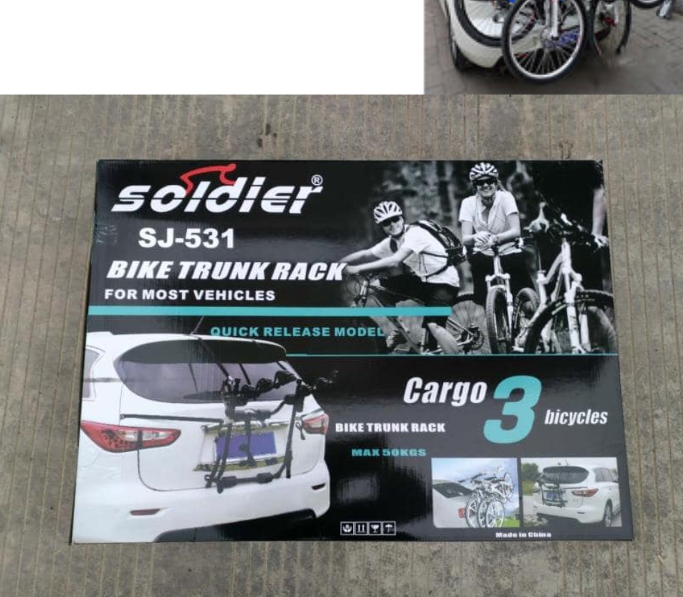 Soldier bike 2024 trunk rack