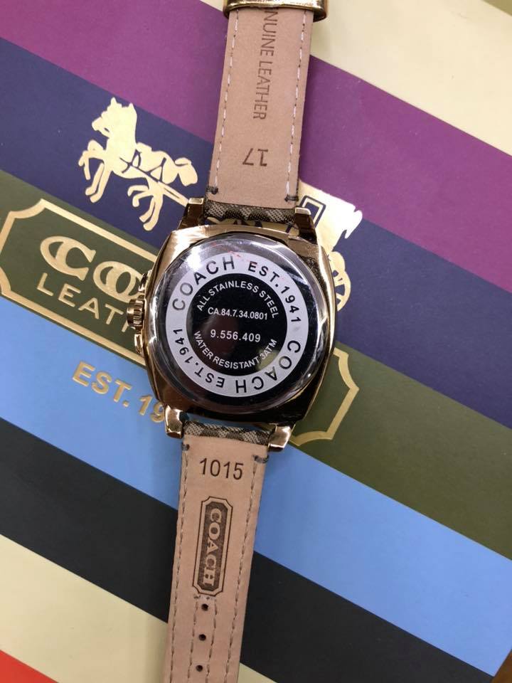 coach watch serial number lookup