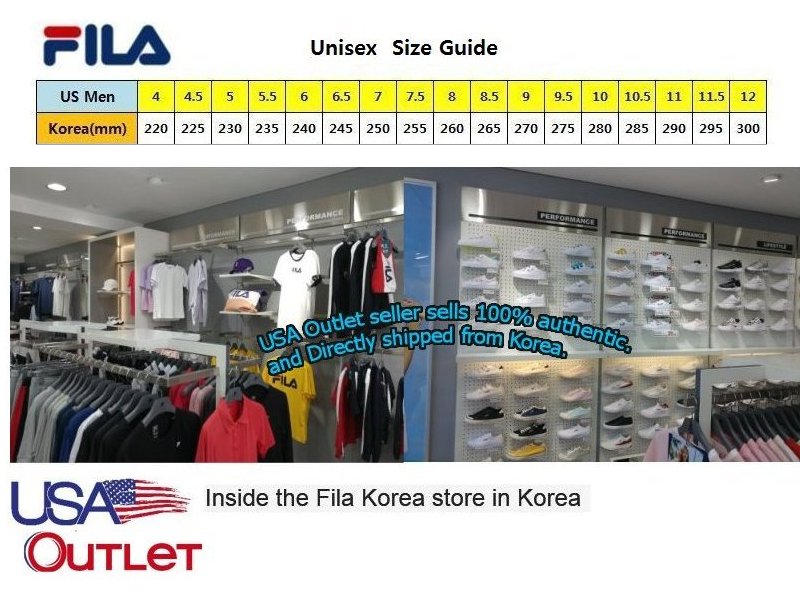 fila korea shop