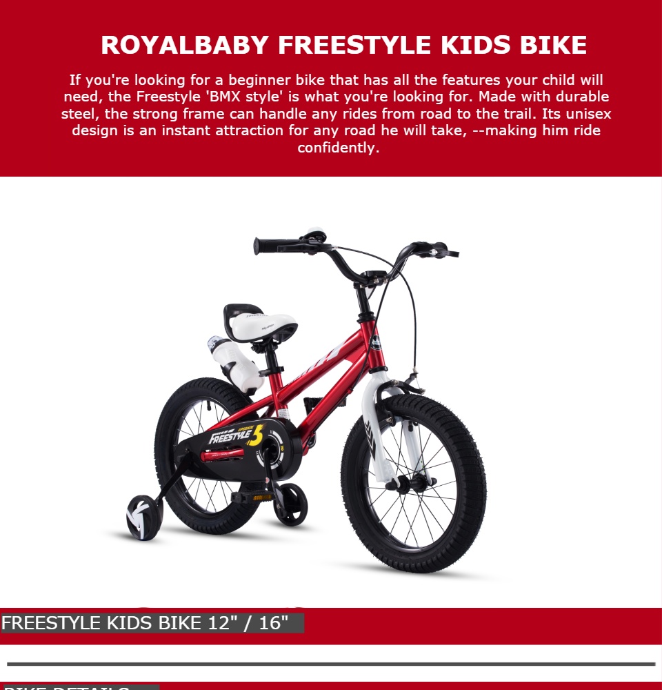 freestyle kids bike