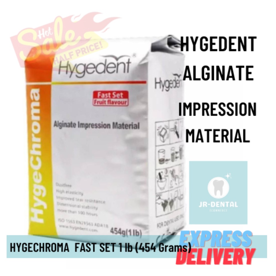 Hygedent Alginate Dust Free High Elasticity 1lb Bag (Hexa Dental)